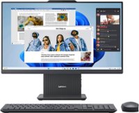 Lenovo - IdeaCentre AIO 24" FHD IPS LCD All-In-One - Intel U300 - 8GB Memory - 256GB Solid State Drive - Gray - Front_Zoom