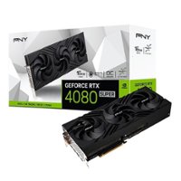 PNY - GeForce RTX 4080 SUPER VERTO Overclocked 16GB Graphics Card with Triple Fans - Black - Front_Zoom