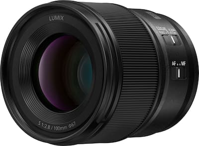 Panasonic LUMIX Full Frame Camera Lens, S 100mm F2.8 MACRO Black S Panasonic LUMIX Full Frame Camera Lens, S 100mm F2.8 MACRO Black S