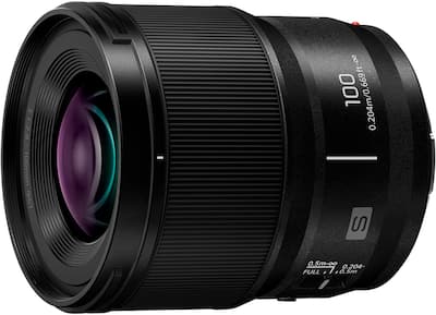 Panasonic LUMIX Full Frame Camera Lens, S 100mm F2.8 MACRO Black S Panasonic LUMIX Full Frame Camera Lens, S 100mm F2.8 MACRO Black S