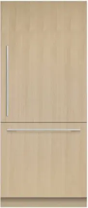 Front. Fisher & Paykel - Series 36 19.2 cu ft Bottom Freezer Freestanding Refrigerator Right Hinge Panel Ready - Custom Panel Ready.