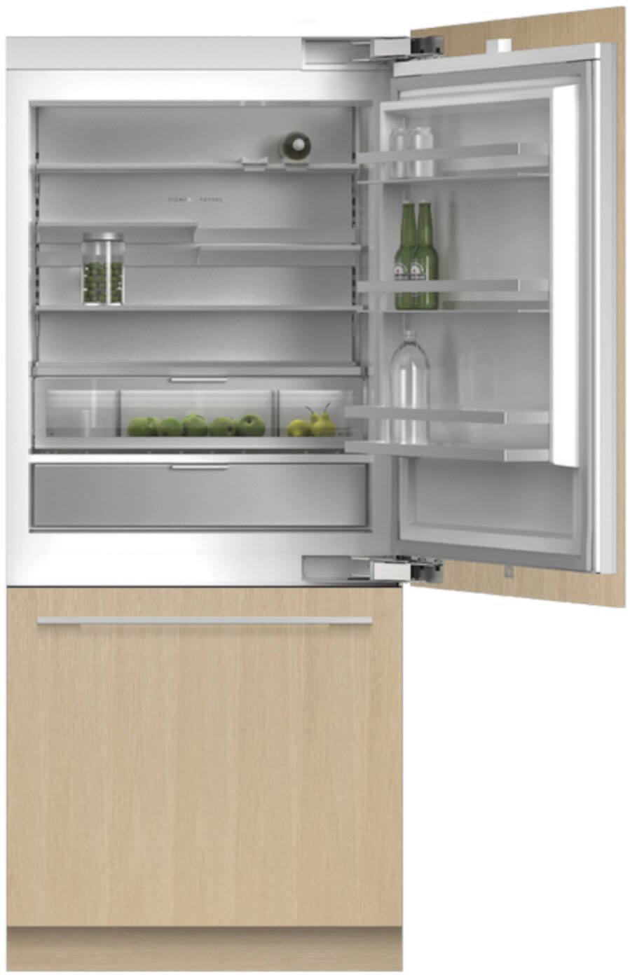 Alt View 11. Fisher & Paykel - Series 36 19.2 cu ft Bottom Freezer Freestanding Refrigerator  Right Hinge Panel Ready - Custom Panel Ready.