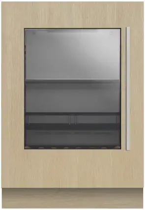 Front. Fisher & Paykel - Series 9 4.6 cu ft mini fridge panel ready - Custom Panel Ready.