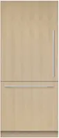 Fisher & Paykel - Series 36 19.2 cu ft Bottom Freezer Freestanding Refrigerator  Left Hinge Panel Ready - Custom Panel Ready - Front_Zoom