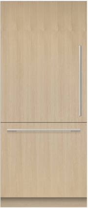Fisher & Paykel - Series 36 19.2 cu ft Bottom Freezer Freestanding Refrigerator Left Hinge Panel Ready - Custom Panel Ready