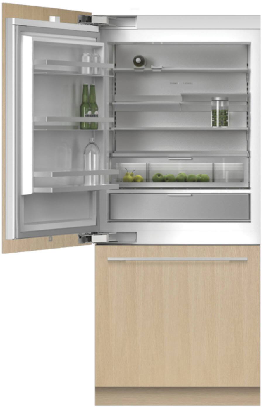 Alt View 11. Fisher & Paykel - Series 36 19.2 cu ft Bottom Freezer Freestanding Refrigerator  Left Hinge Panel Ready - Custom Panel Ready.