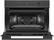 Alt View 11. Fisher & Paykel - 24" Built-in Single Electric Convection Speed Wall Oven - Black.