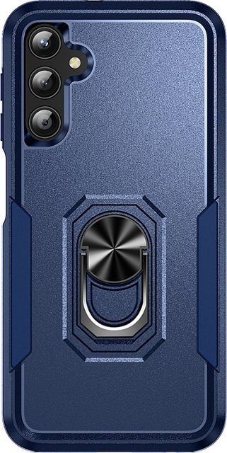Front Zoom. SaharaCase - ArmorPro Kickstand Case for Samsung Galaxy A25 5G - Blue.