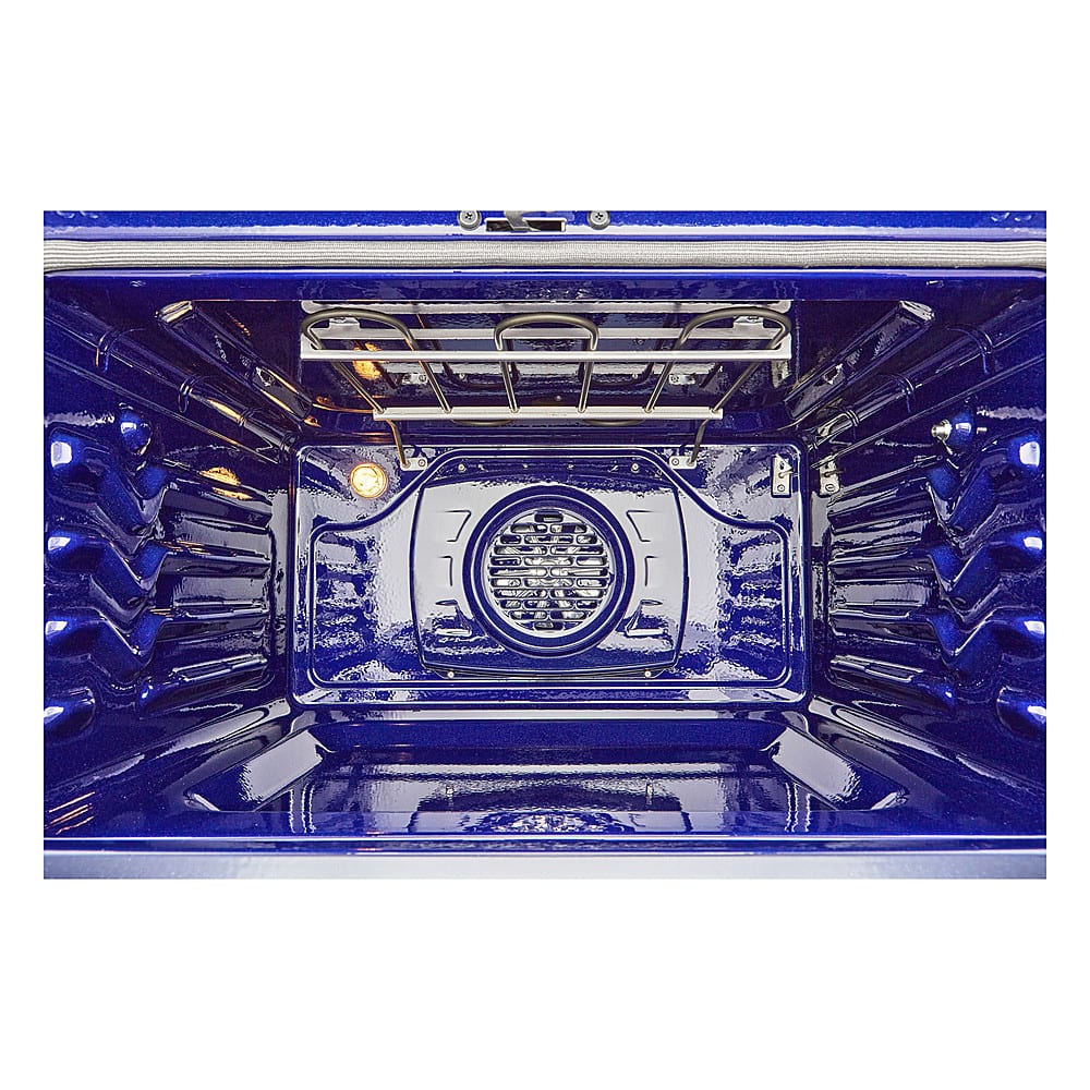 Alt View 22. LG - 7.3 Cu. Ft. Freestanding Double Oven Electric True Convection Range with EasyClean and Air Fry - Stainless Steel.