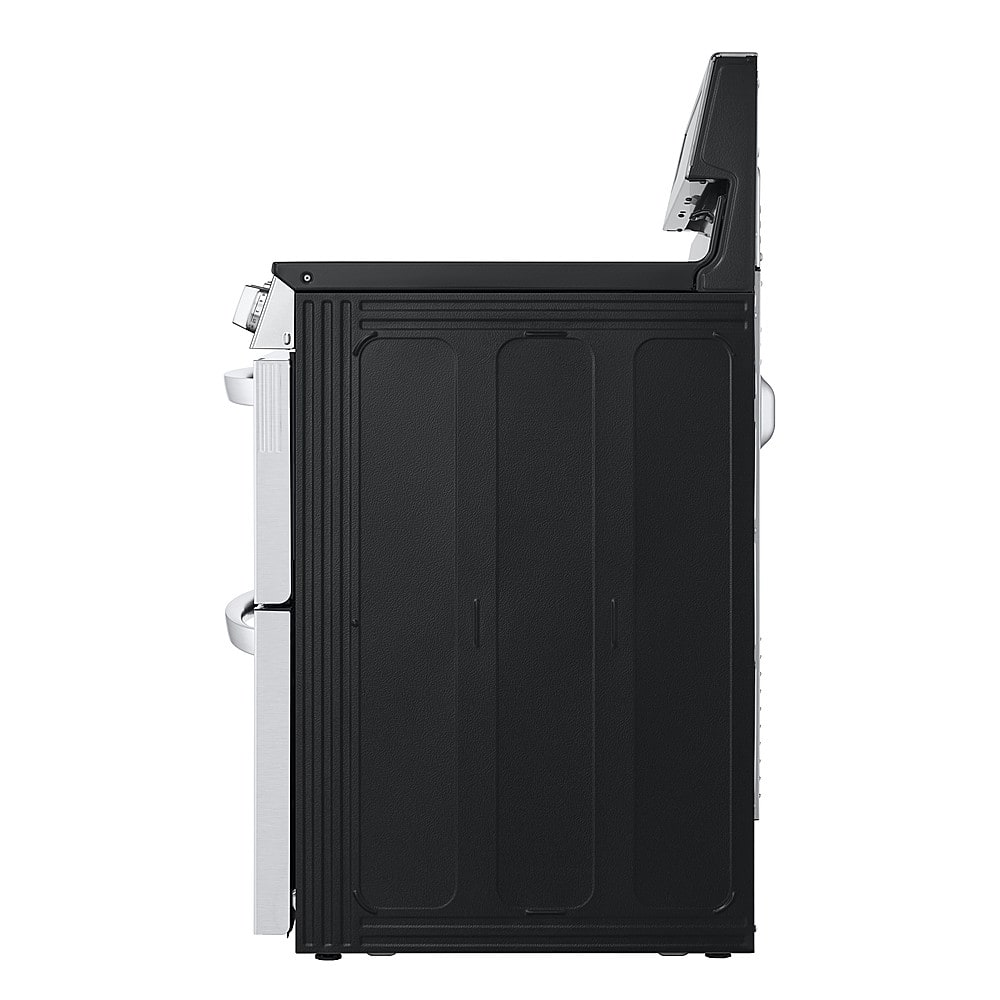 Alt View 25. LG - 7.3 Cu. Ft. Freestanding Double Oven Electric True Convection Range with EasyClean and Air Fry - Stainless Steel.