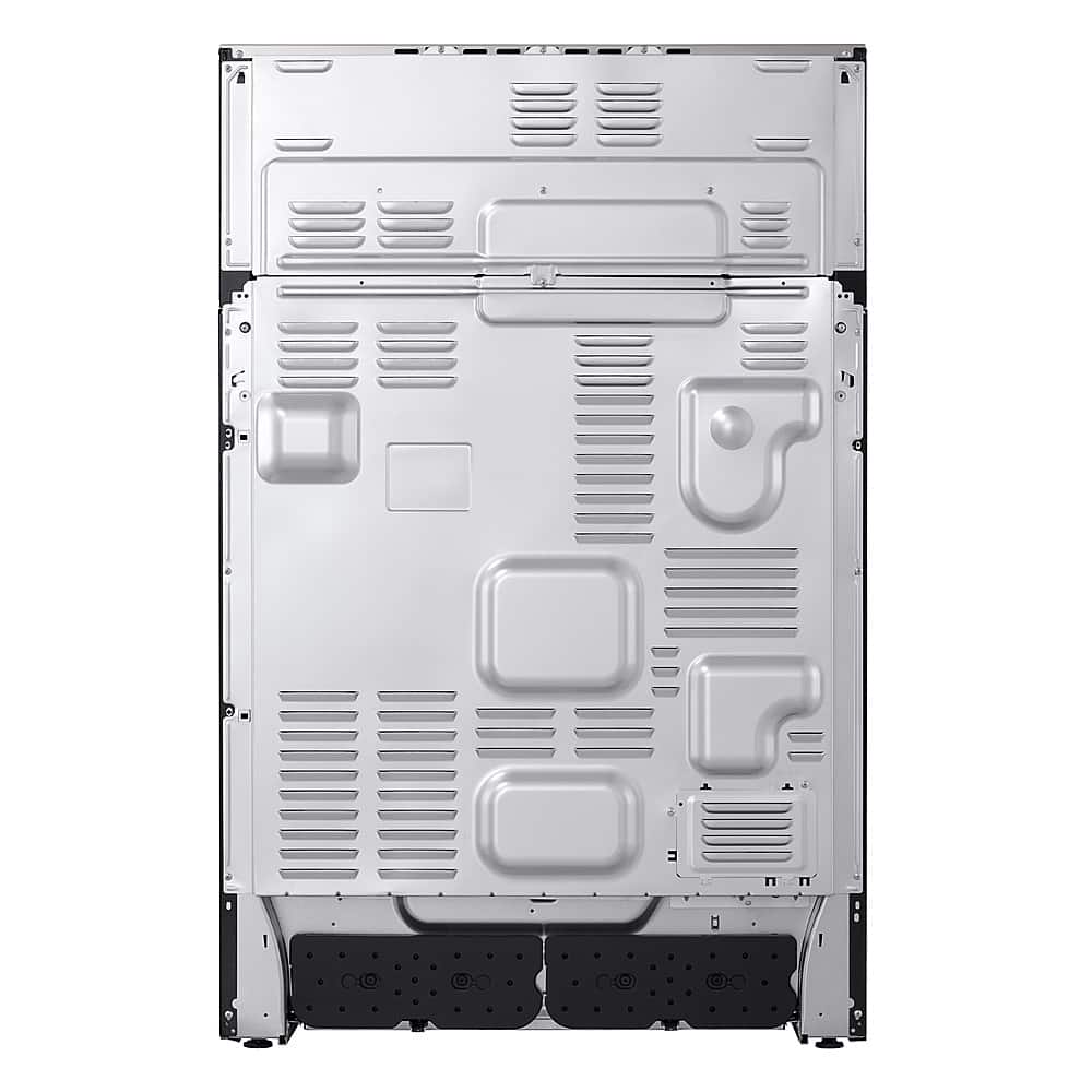 Alt View 26. LG - 7.3 Cu. Ft. Freestanding Double Oven Electric True Convection Range with EasyClean and Air Fry - Stainless Steel.