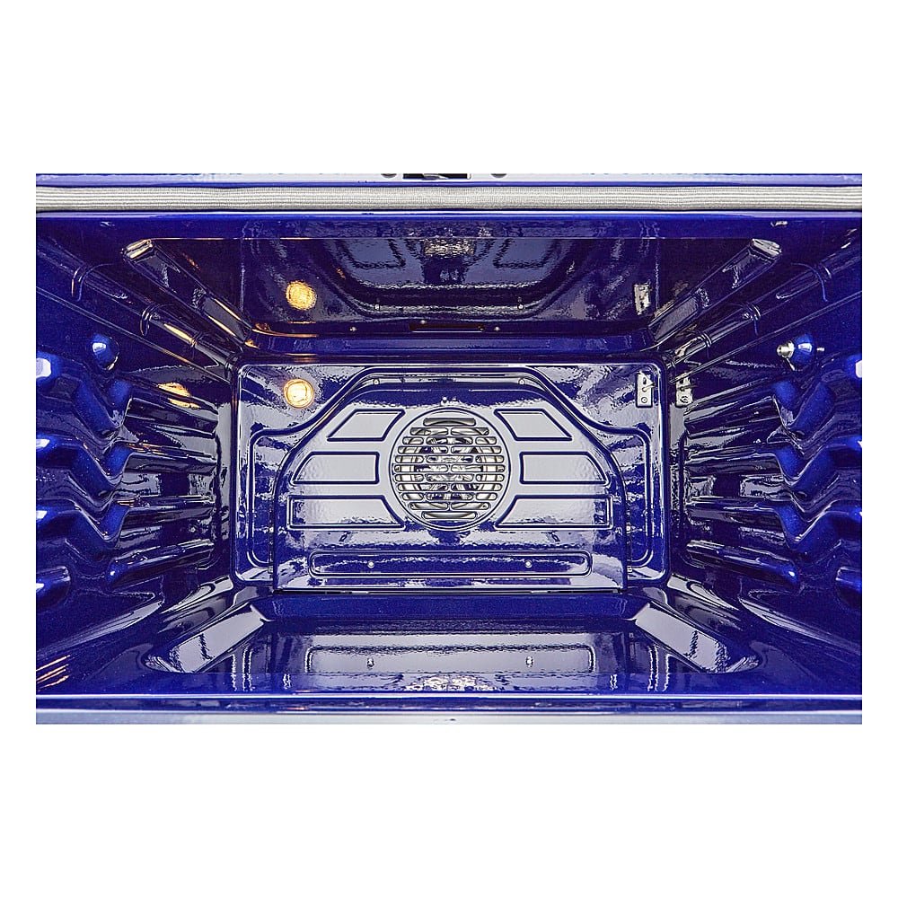 Alt View 23. LG - 6.9 Cu. Ft. Freestanding Double Oven Gas True Convection Smart Range with EasyClean and Air Fry - Stainless Steel.