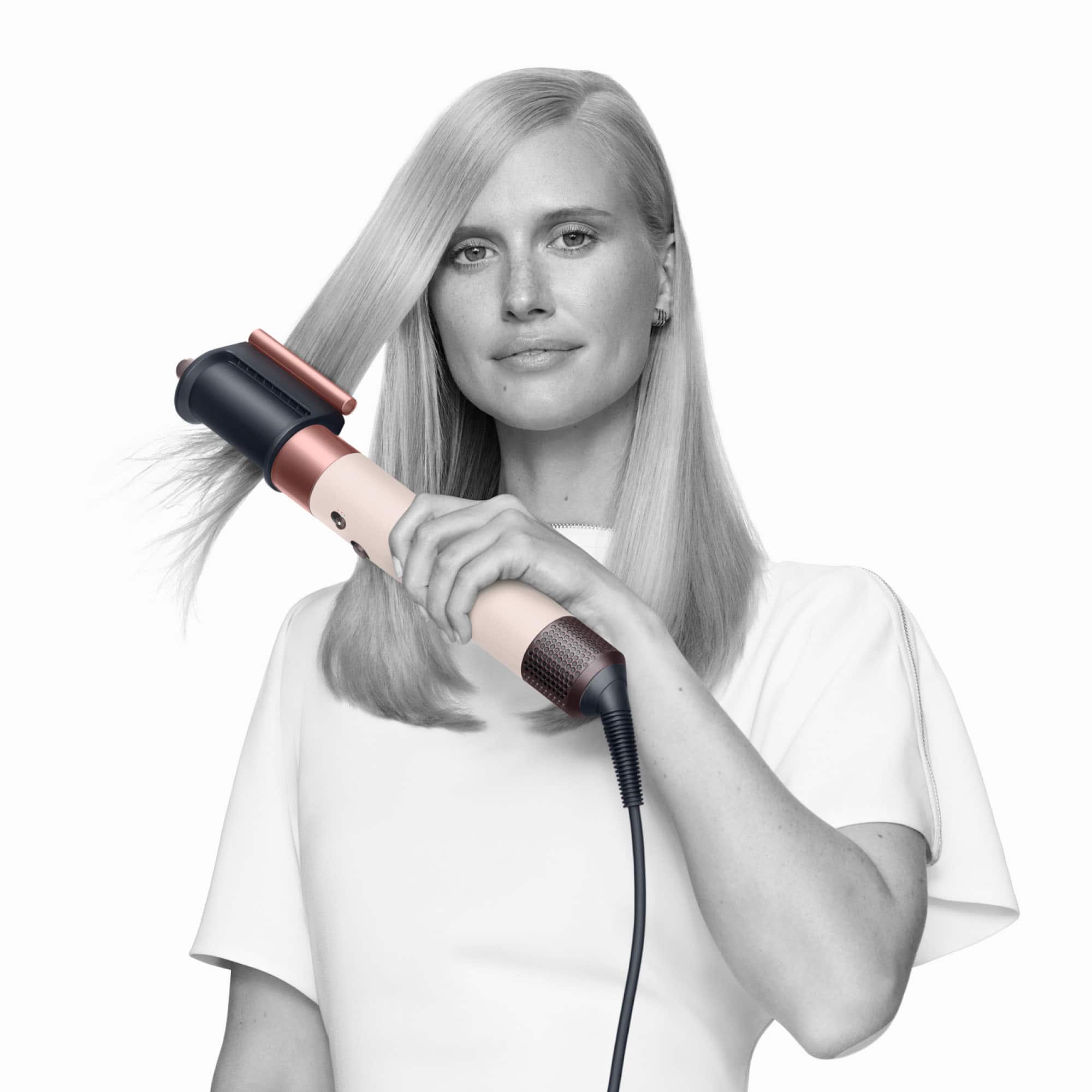 Alt View 12. Dyson - Airwrap multi-styler Complete Long - Ceramic Pink & Rose Gold.