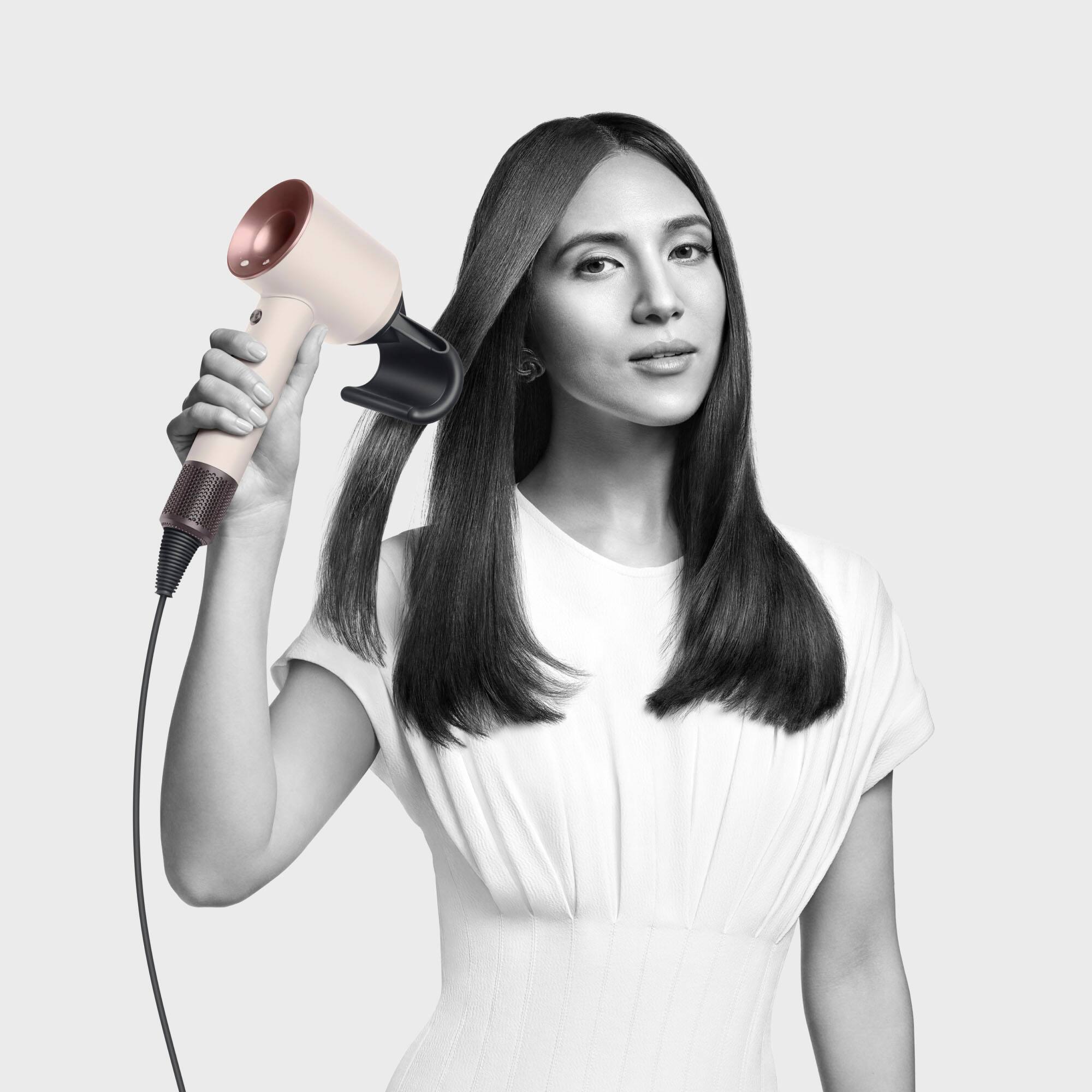 dyson supersonic Fast drying. No heat damage. Engineered for different hair types.