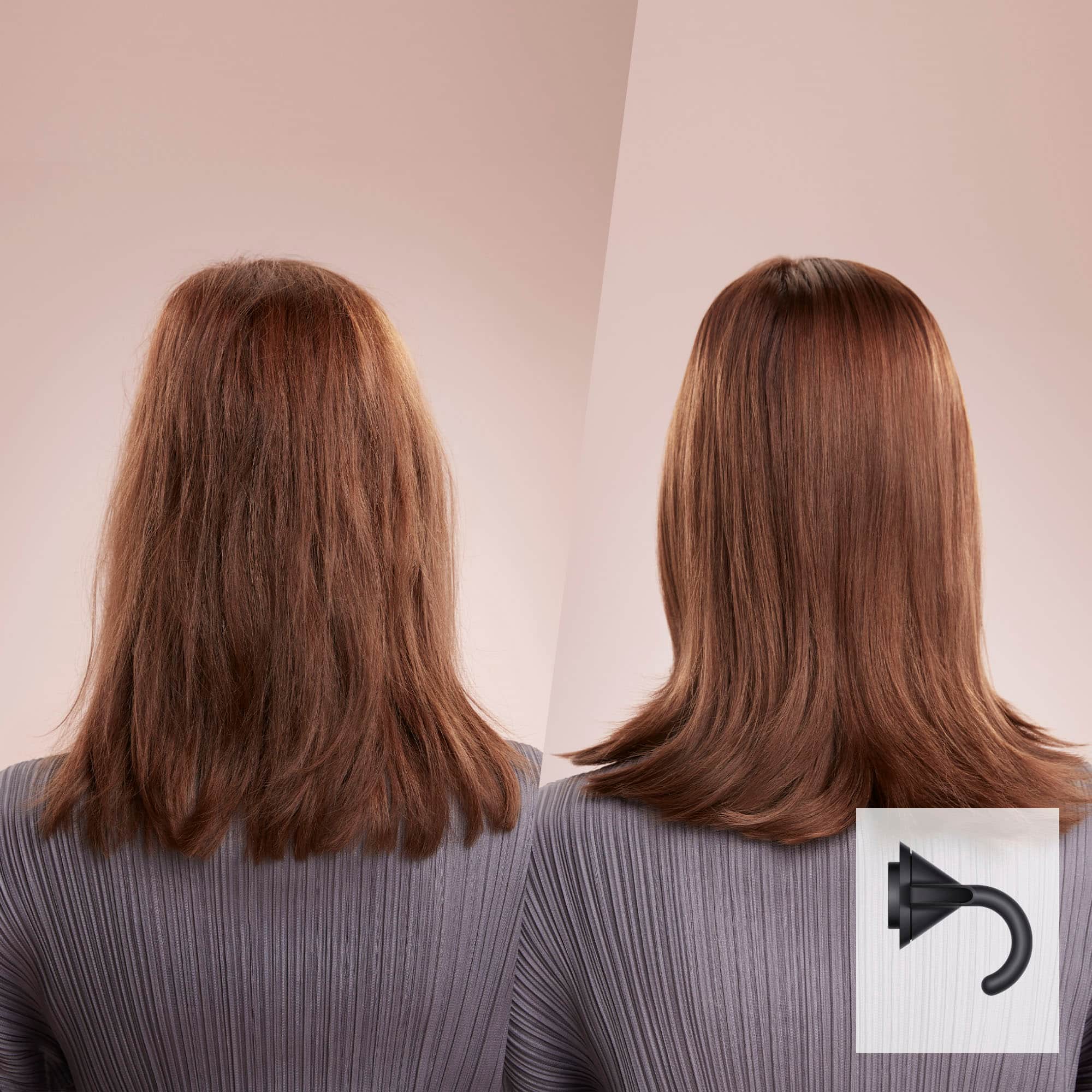 Fast Drying: Air Multiplier technology produces a high-pressure, high-velocity jet of controlled air, for fast drying and precise styling.
No Heat Damage: Intelligent heat control measures and regulates airflow temperature more than 40 times a second, to prevent heat damage.
Versatility: Five attachments engineered for different hair types. Style your hair your way.