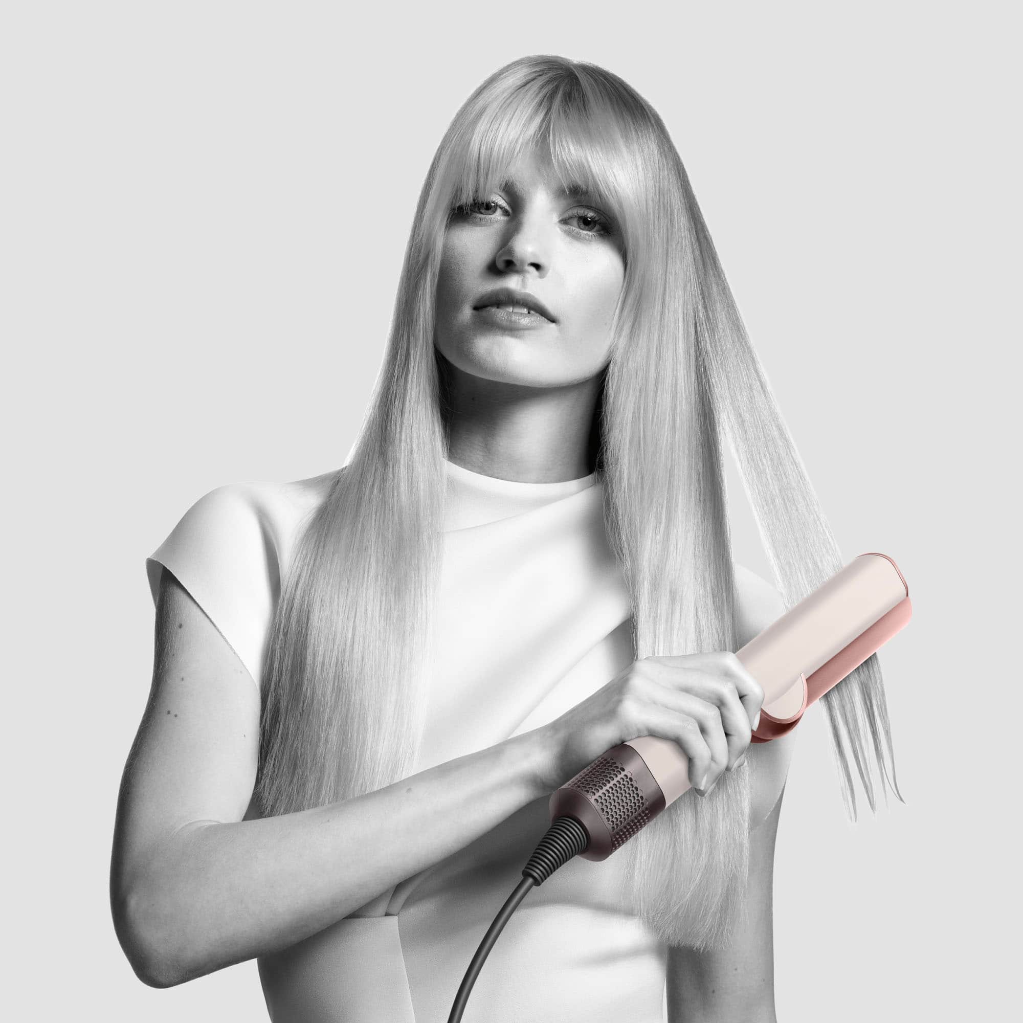 Customer Reviews Dyson Airstrait Straightener Ceramic Pink & Rose Gold 45395101 Best Buy