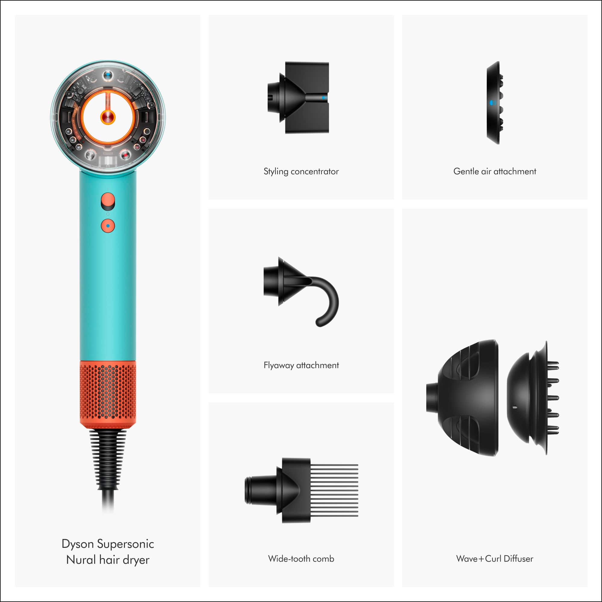 Dyson Supersonic Nural Hair Dryer – Ceramic Patina/Topaz Sansujyuku sansujyuku.com