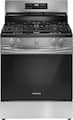Frigidaire - 5.1 Cu. Ft. Freestanding Gas Range with Quick Boil Burner - Stainless Steel