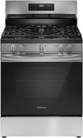 Frigidaire 5.1 Cu. Ft. Freestanding Gas Range with Quick Boil - Stainless Steel - Front_Zoom
