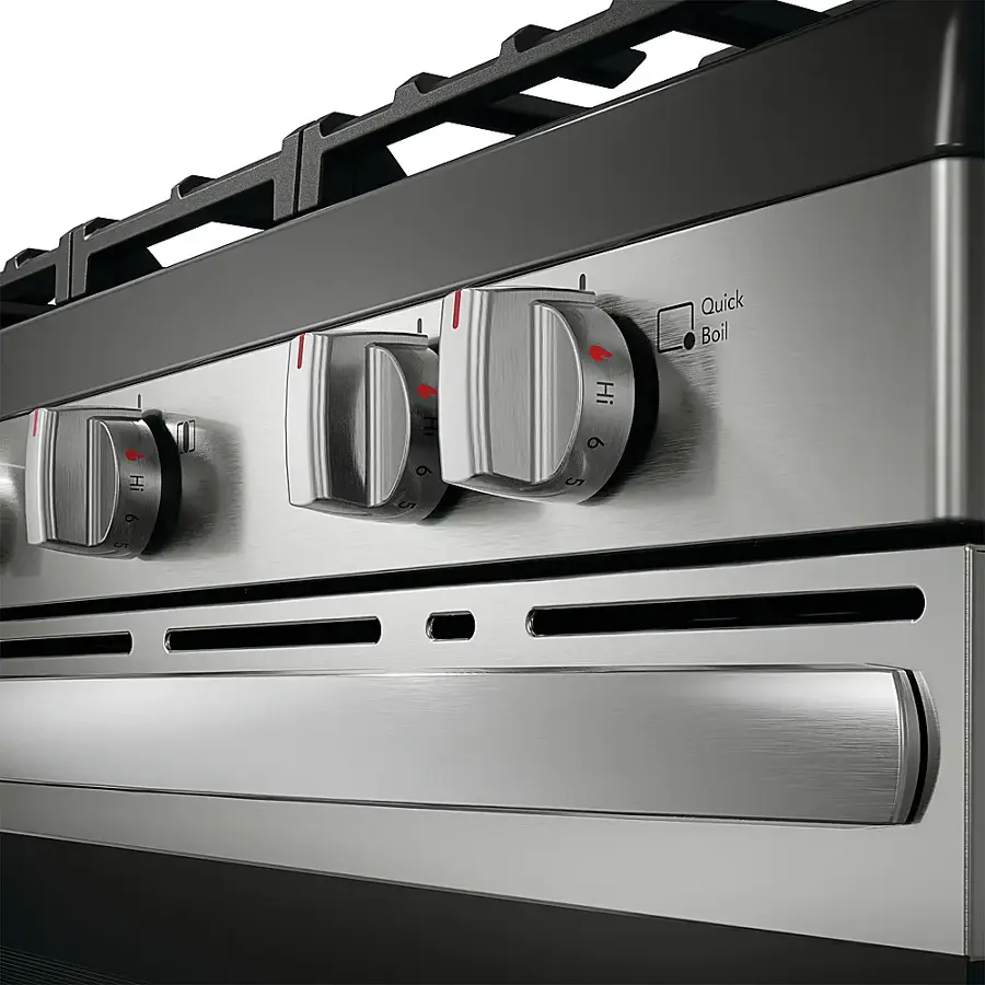 Alt View 12. Frigidaire - Frigidaire 5.1 Cu. Ft. Freestanding Gas Range with Quick Boil - Stainless Steel.
