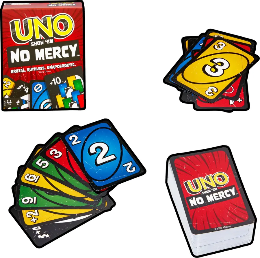 Mattel UNO Show ‘em No Mercy Card Game HWV18 - Open Box - Best Buy