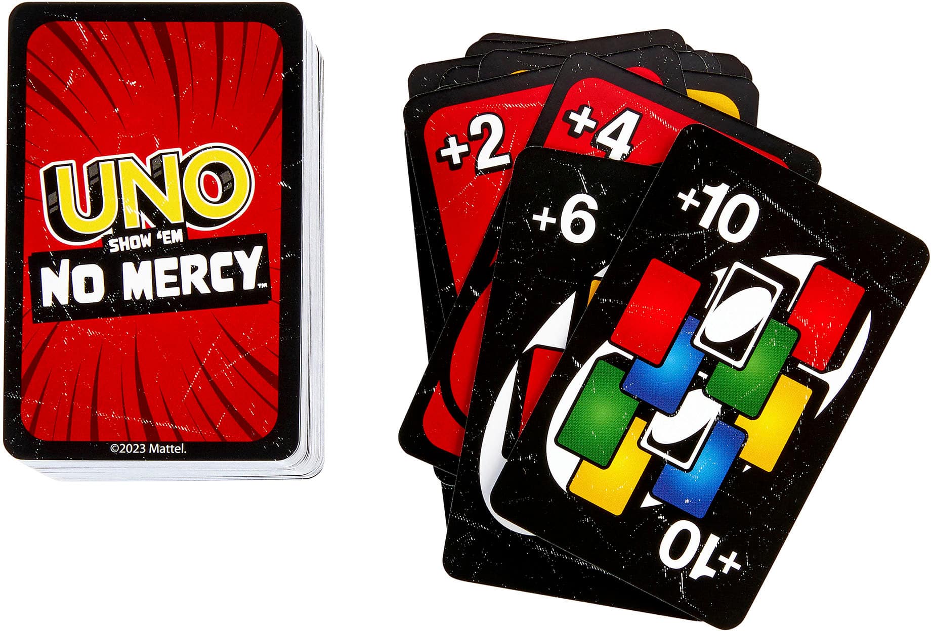 Mattel UNO Show ‘em No Mercy Card Game HWV18 - Best Buy