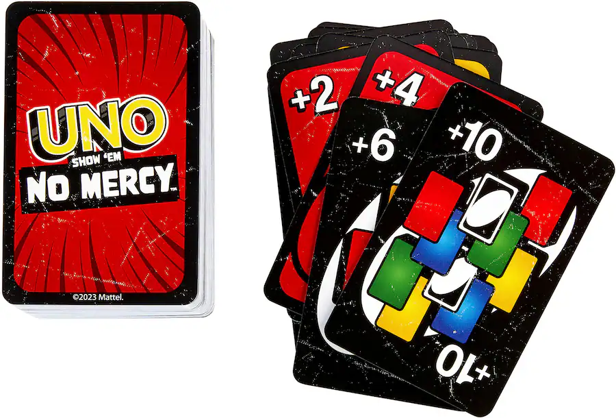 UNO SHOW EM NO MERCY Juego de Cartas Nuevo Agotado TikTok 2023 EN MANO UNO SHOW EM NO MERCY Juego de Cartas Nuevo Agotado TikTok 2023 EN MANO