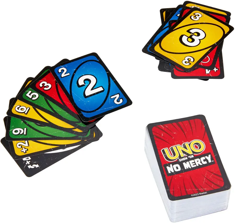 Alt View 15. Mattel - UNO Show ‘em No Mercy Card Game.
