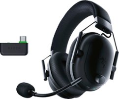 Razer - BlackShark V2 Pro Wireless Gaming Headset for Xbox - Black - Front_Zoom