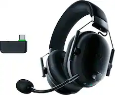Front. Razer - BlackShark V2 Pro Wireless Gaming Headset for Xbox - Black.