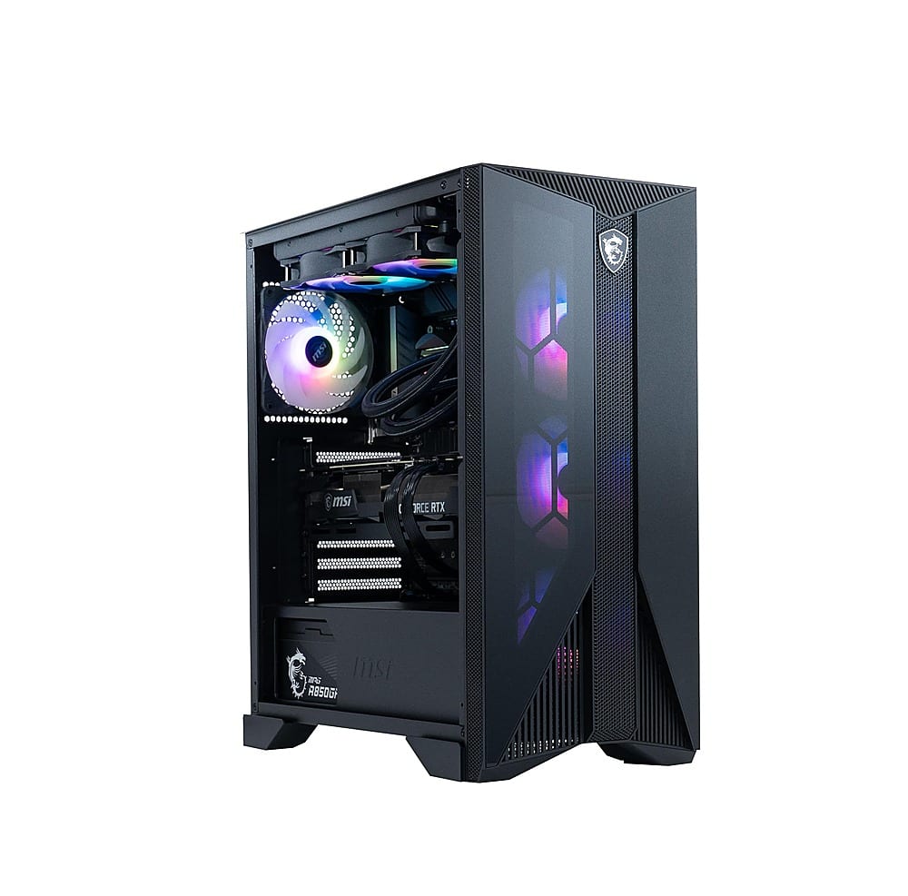 Best Buy: MSI Aegis RS Gaming Desktop Intel Core i7-14700KF 32GB Memory NVIDIA  GeForce RTX 4080 Super 1TB SSD Black Aegis RS 14NUG7-672US