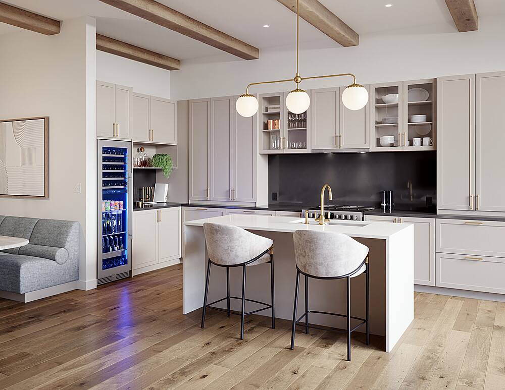 Alt View 13. Zephyr - Valina 36 in. 290 CFM Under Cabinet Range Hood with LED Lights - Stainless Steel.