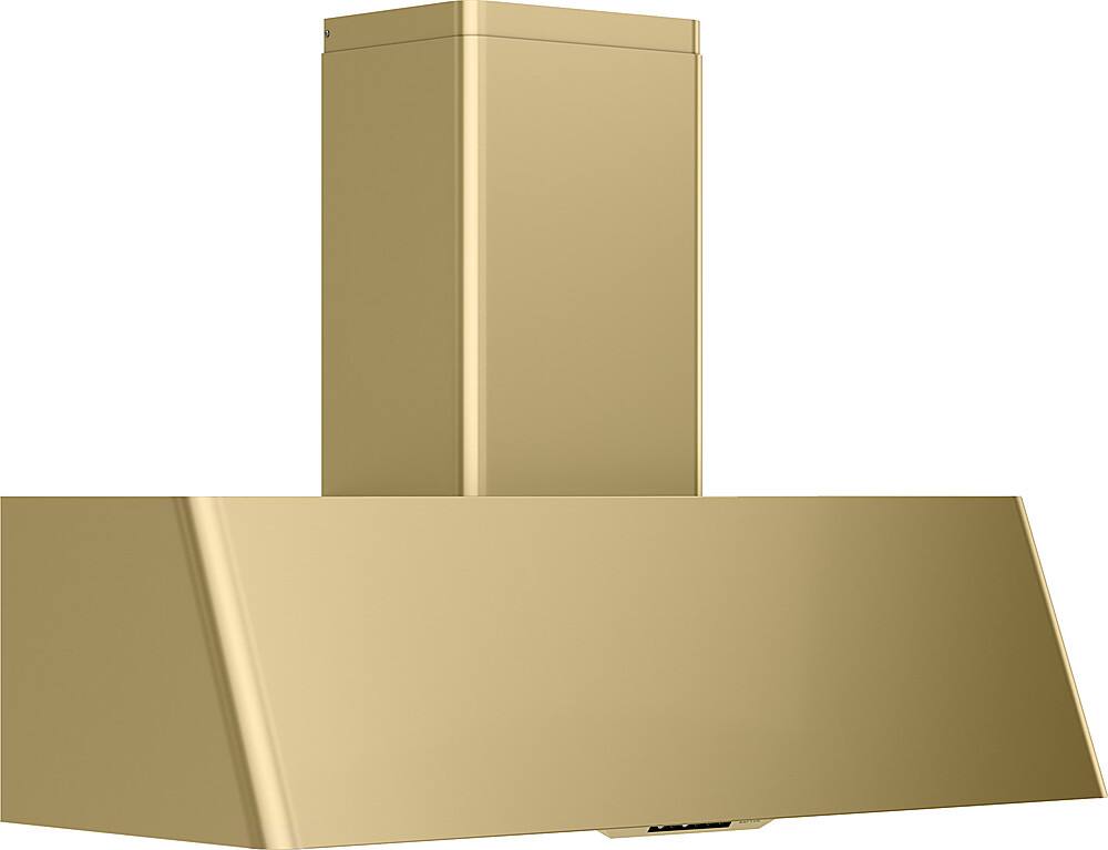 Zephyr 48 inches Externally Vented Shell Range Hood Satin Gold DME