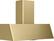Alt View 18. Zephyr - Mesa 48 in. Shell Only Wall Mount Range Hood with LED Lights - Satin Gold.