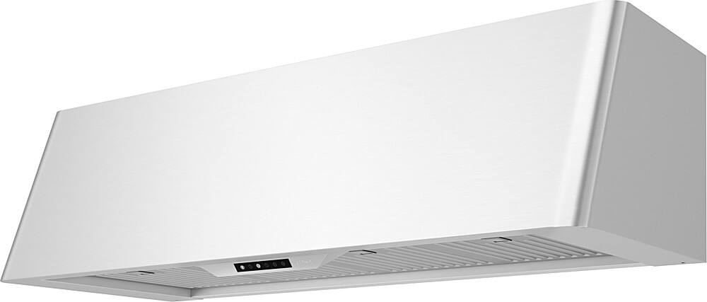 Angle. Zephyr - Mesa 48 in. Shell Only Wall Mount Range Hood with LED Lights - Stainless Steel.