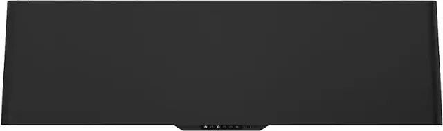 Front. Zephyr - Mesa 48 in. Shell Only Wall Mount Range Hood with LED Lights - Matte Black.