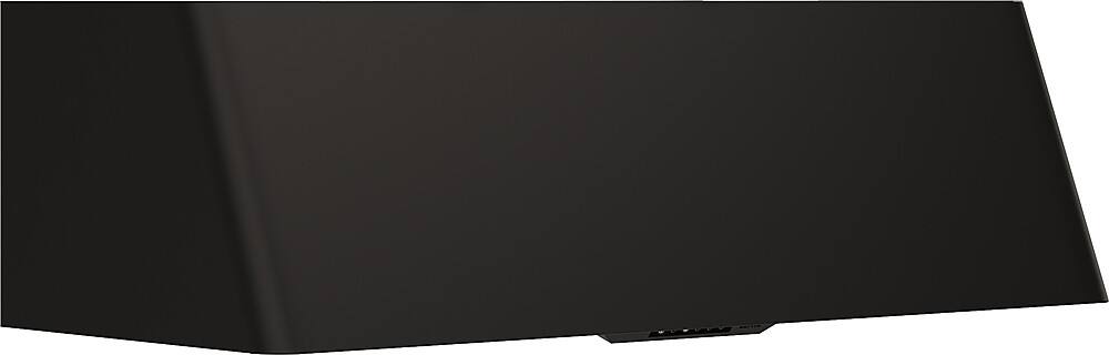 Left. Zephyr - Mesa 48 in. Shell Only Wall Mount Range Hood with LED Lights - Matte Black.