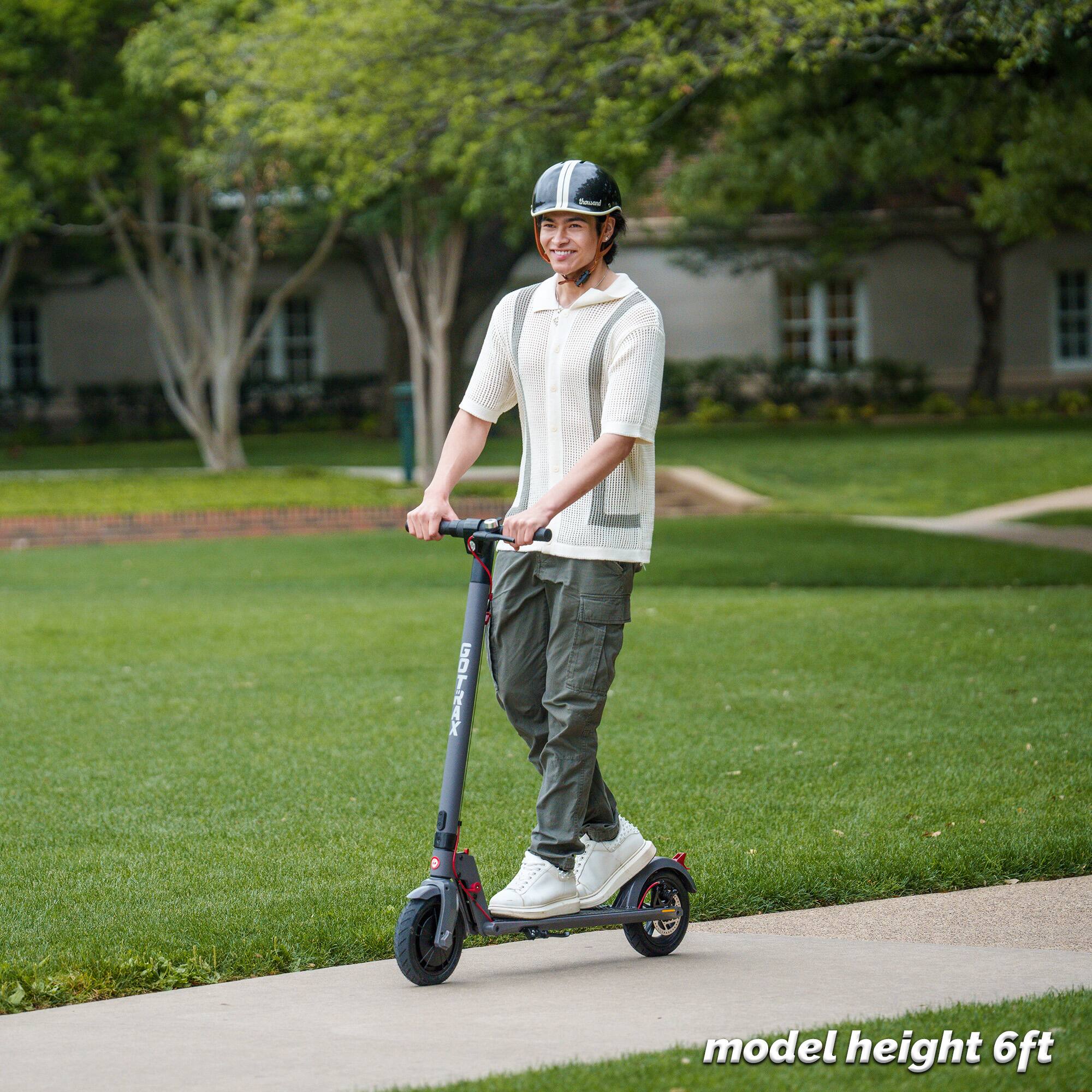 GoTrax XR ADVANCE Commuting Electric Scooter w/12mi Max Operating Range ...