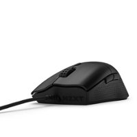 NZXT - Lift 2 Ergo - Lightweight Ergonomic Wired High Performance Optical Gaming Mouse - Black - Front_Zoom