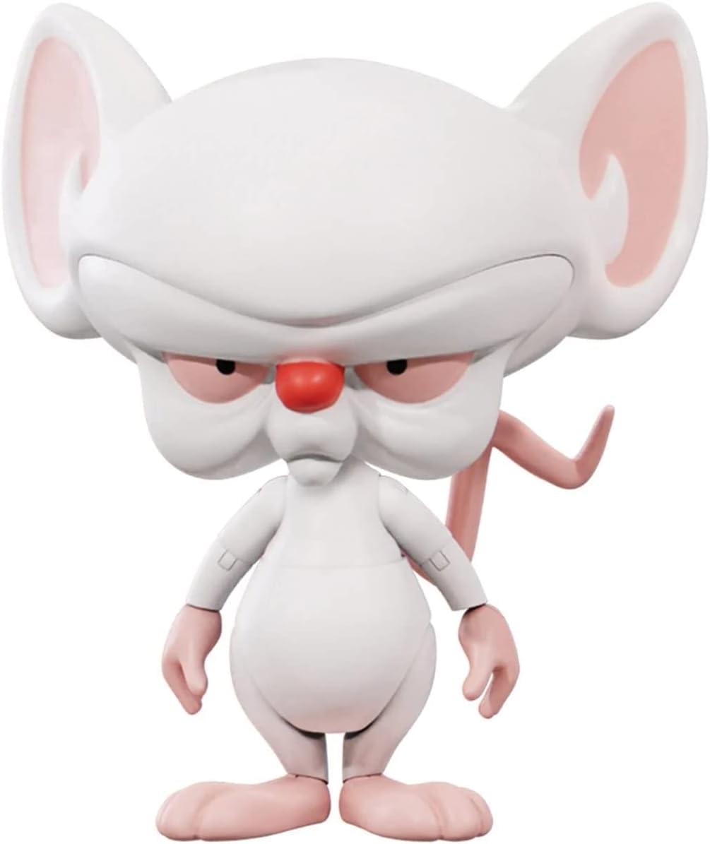 Alt View 1. Super7 - Animaniacs Ultimates The Brain 7-Inch Scale Action Figure - White.