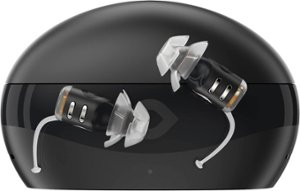 Eargo - SE Self-Fitting OTC CIC Hearing Aid - Black - Front_Zoom