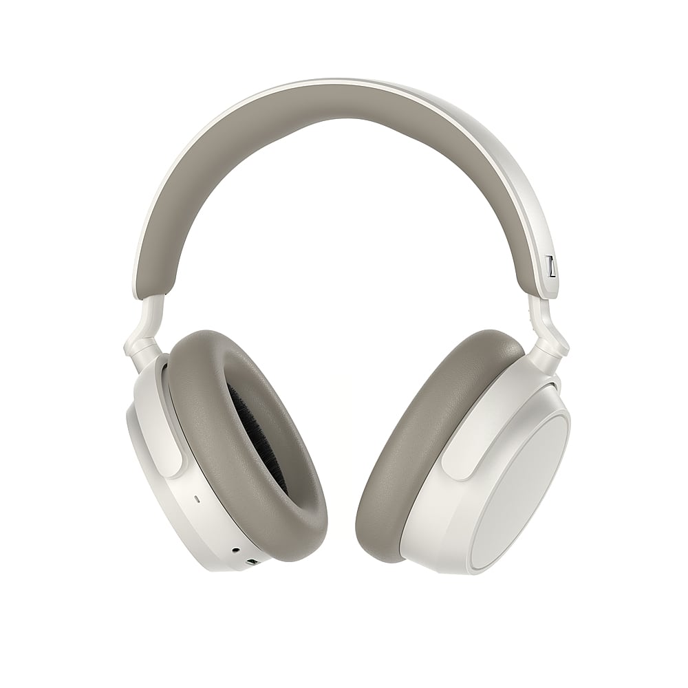Angle. Sennheiser - Sennheiser ACCENTUM Plus Wireless Bluetooth Headphones, Adaptive Hybrid ANC, Smart Adaptive Features. - White.