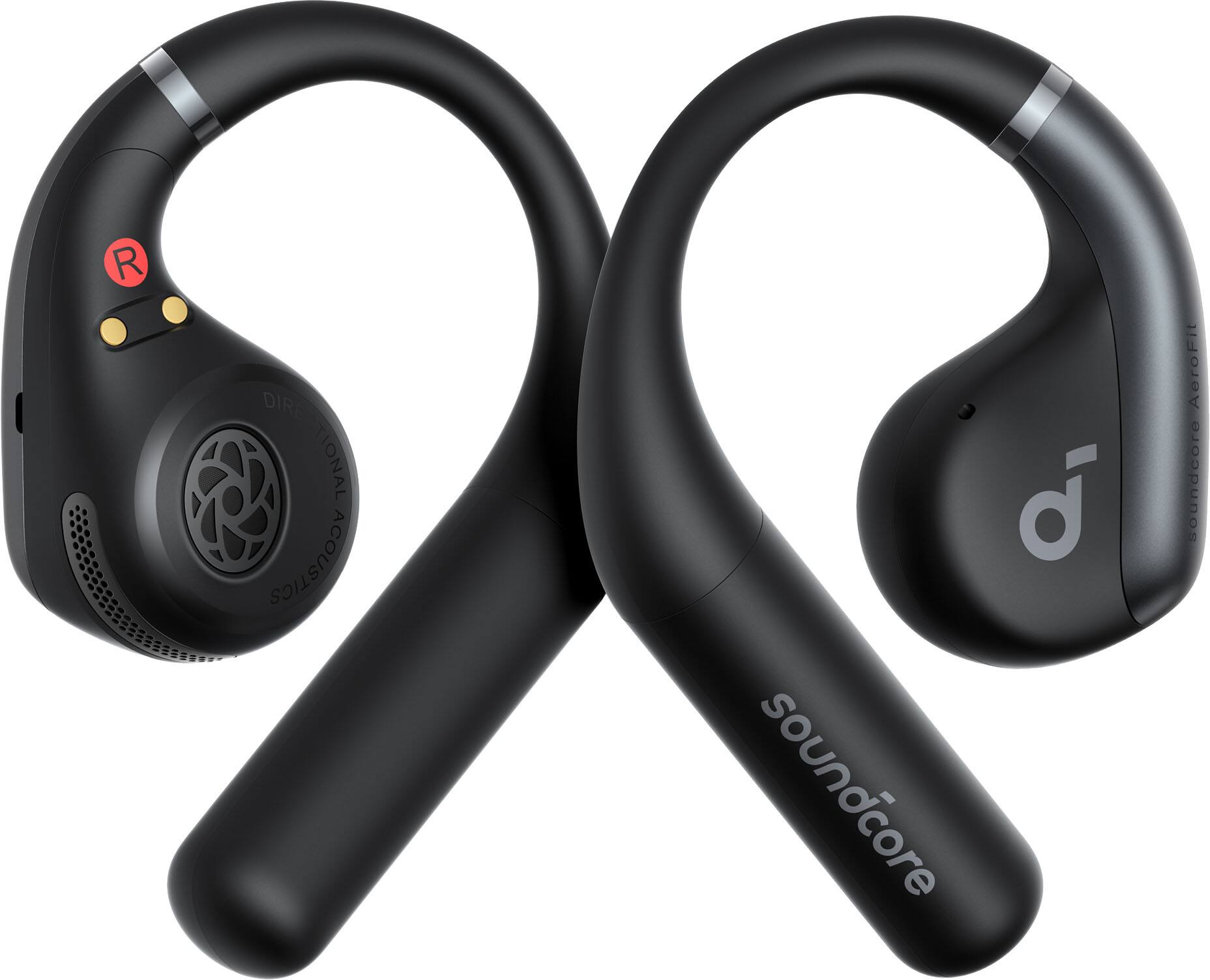 The text on the image reads "soundcore" and "AeroFit."
