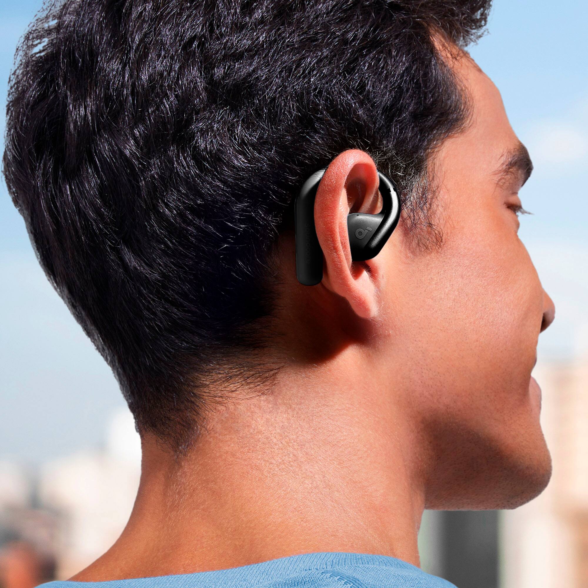 Alt View 15. Soundcore - AeroFit - Midnight Black.