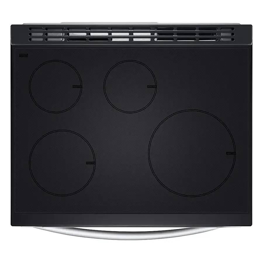 Alt View 18. LG - 6.3 Cu. Ft. Smart Slide-in Electric Induction True Convection Range with EasyClean and Air Fry - PrintProof Stainless Steel.