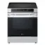 Alt View 1. LG - 6.3 Cu. Ft. Smart Slide-in Electric Induction True Convection Range with EasyClean and Air Fry - PrintProof Stainless Steel.