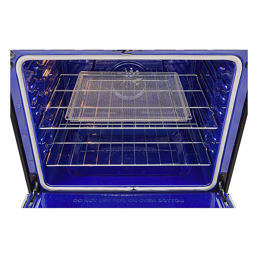 Alt View 23. LG - 6.3 Cu. Ft. Slide-In Electric Induction True Convection Range with EasyClean and Air Fry - PrintProof Stainless Steel.