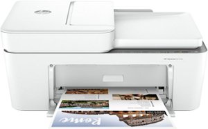 HP - DeskJet 4255e Wireless All-In-One Inkjet Printer with 3 Months of Instant Ink Included with HP+ - White - Front_Zoom