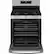 Alt View 19. GE - 5.3 Cu. Ft. Freestanding Gas Convection Range with Steam Cleaning and EasyWash Oven Tray - Stainless Steel.