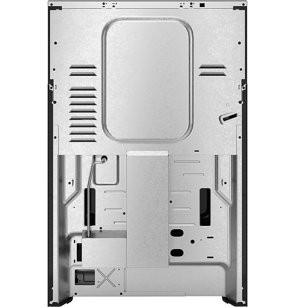 Alt View 40. GE - 5.3 Cu. Ft. Freestanding Gas Convection Range with Steam Cleaning and EasyWash Oven Tray - Stainless Steel.